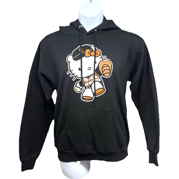 San Francisco Giants Baseball Sanrio Hello Kitty Pullover Hoodie Medium 50/50 - Picture 3 of 7
